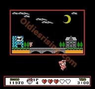 une photo d'Ã©cran de Pizza Pop sur Nintendo Nes